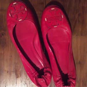 Tory Burch Reva Flat... So Cute! size 9.5